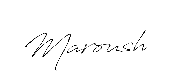 You can use this online signature creator to create a handwritten signature for the name Maroush. This is the best online autograph maker. Maroush signature style 6 images and pictures png