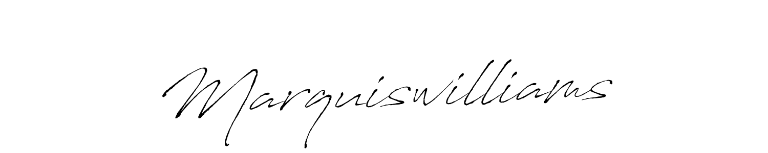 Make a beautiful signature design for name Marquiswilliams. Use this online signature maker to create a handwritten signature for free. Marquiswilliams signature style 6 images and pictures png