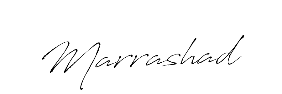 Use a signature maker to create a handwritten signature online. With this signature software, you can design (Antro_Vectra) your own signature for name Marrashad. Marrashad signature style 6 images and pictures png