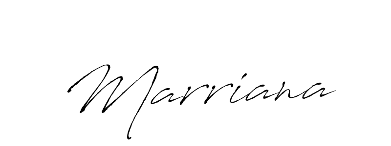 Make a beautiful signature design for name Marriana. Use this online signature maker to create a handwritten signature for free. Marriana signature style 6 images and pictures png