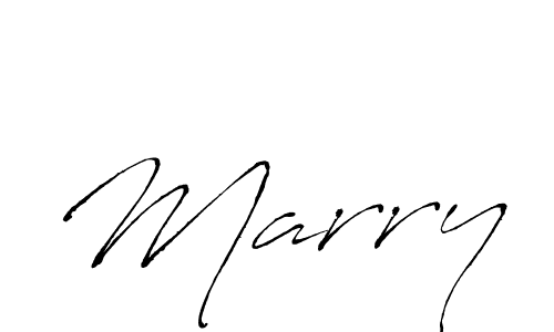 Create a beautiful signature design for name Marry. With this signature (Antro_Vectra) fonts, you can make a handwritten signature for free. Marry signature style 6 images and pictures png