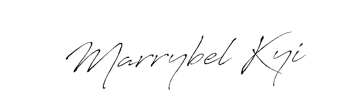 Also You can easily find your signature by using the search form. We will create Marrybel Kyi name handwritten signature images for you free of cost using Antro_Vectra sign style. Marrybel Kyi signature style 6 images and pictures png