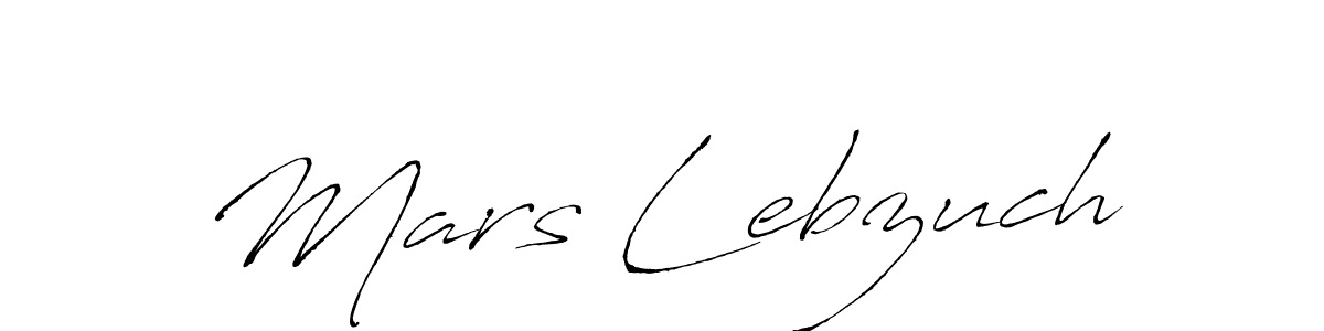 Design your own signature with our free online signature maker. With this signature software, you can create a handwritten (Antro_Vectra) signature for name Mars Lebzuch. Mars Lebzuch signature style 6 images and pictures png