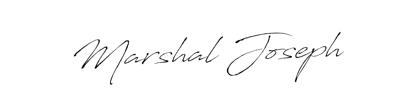 Create a beautiful signature design for name Marshal Joseph. With this signature (Antro_Vectra) fonts, you can make a handwritten signature for free. Marshal Joseph signature style 6 images and pictures png