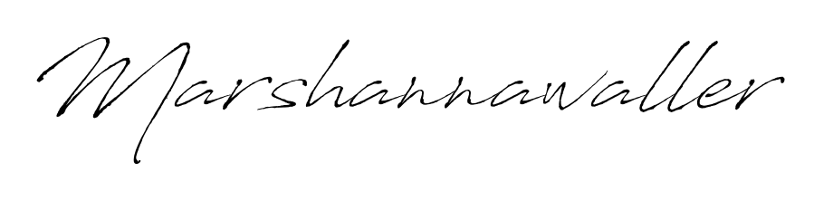 Make a beautiful signature design for name Marshannawaller. Use this online signature maker to create a handwritten signature for free. Marshannawaller signature style 6 images and pictures png