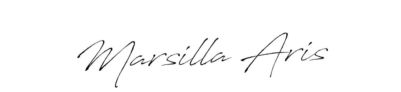 Use a signature maker to create a handwritten signature online. With this signature software, you can design (Antro_Vectra) your own signature for name Marsilla Aris. Marsilla Aris signature style 6 images and pictures png
