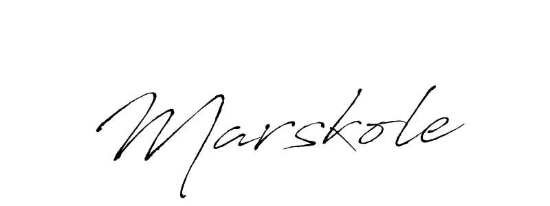 Also You can easily find your signature by using the search form. We will create Marskole name handwritten signature images for you free of cost using Antro_Vectra sign style. Marskole signature style 6 images and pictures png