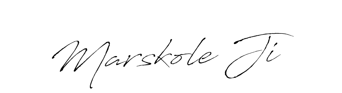 You can use this online signature creator to create a handwritten signature for the name Marskole Ji. This is the best online autograph maker. Marskole Ji signature style 6 images and pictures png