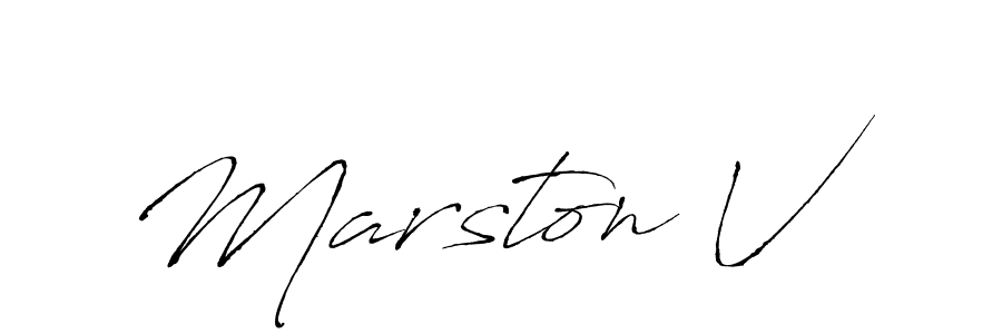 Best and Professional Signature Style for Marston V. Antro_Vectra Best Signature Style Collection. Marston V signature style 6 images and pictures png