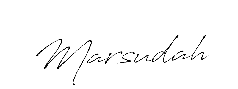 Make a beautiful signature design for name Marsudah. Use this online signature maker to create a handwritten signature for free. Marsudah signature style 6 images and pictures png