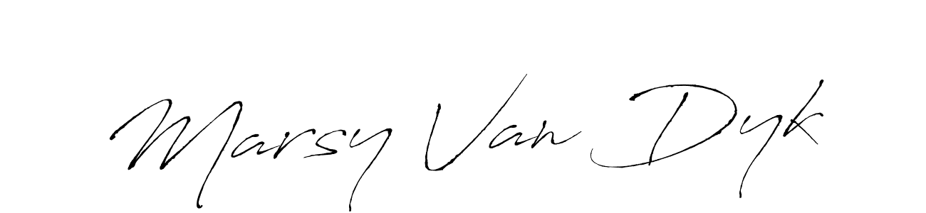 Create a beautiful signature design for name Marsy Van Dyk. With this signature (Antro_Vectra) fonts, you can make a handwritten signature for free. Marsy Van Dyk signature style 6 images and pictures png