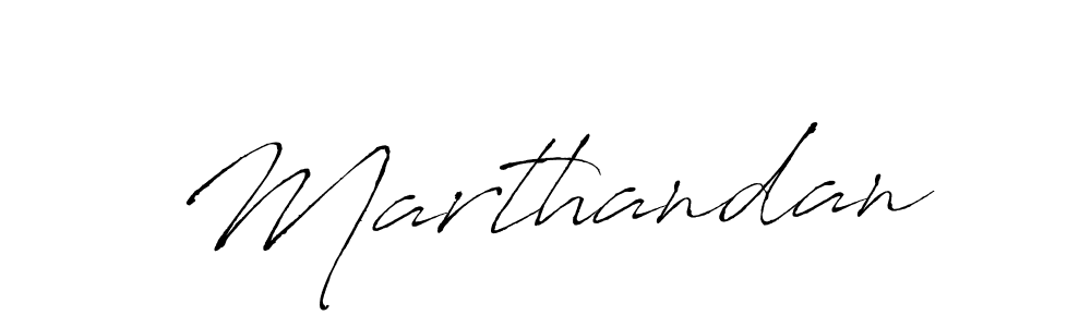 Design your own signature with our free online signature maker. With this signature software, you can create a handwritten (Antro_Vectra) signature for name Marthandan. Marthandan signature style 6 images and pictures png
