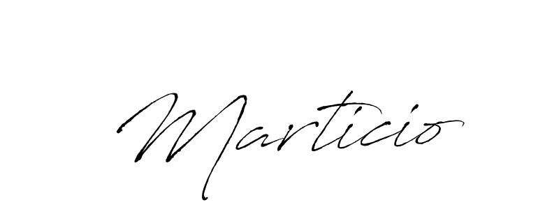 Design your own signature with our free online signature maker. With this signature software, you can create a handwritten (Antro_Vectra) signature for name Marticio. Marticio signature style 6 images and pictures png