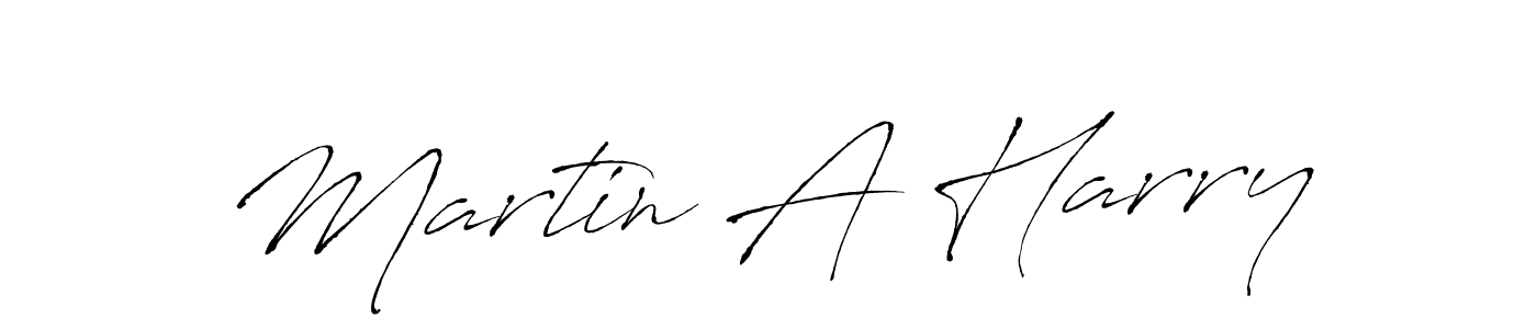 You should practise on your own different ways (Antro_Vectra) to write your name (Martin A Harry) in signature. don't let someone else do it for you. Martin A Harry signature style 6 images and pictures png