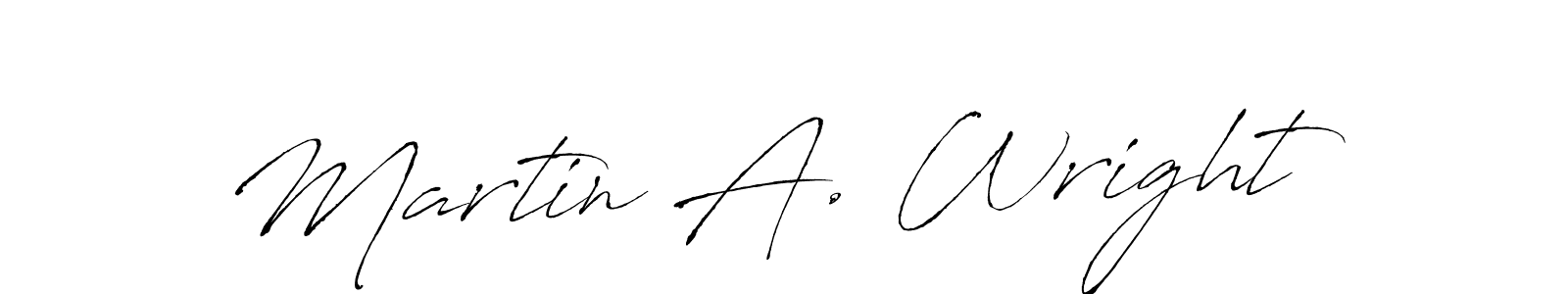 It looks lik you need a new signature style for name Martin A. Wright. Design unique handwritten (Antro_Vectra) signature with our free signature maker in just a few clicks. Martin A. Wright signature style 6 images and pictures png