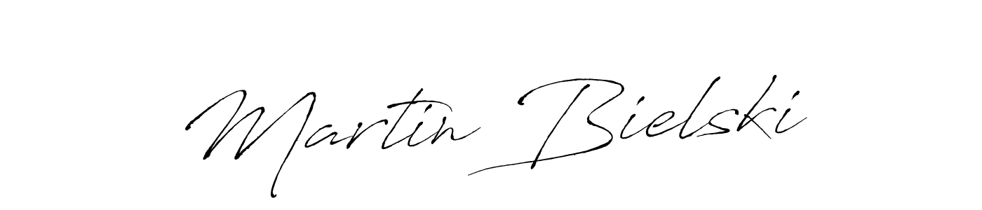 Martin Bielski stylish signature style. Best Handwritten Sign (Antro_Vectra) for my name. Handwritten Signature Collection Ideas for my name Martin Bielski. Martin Bielski signature style 6 images and pictures png