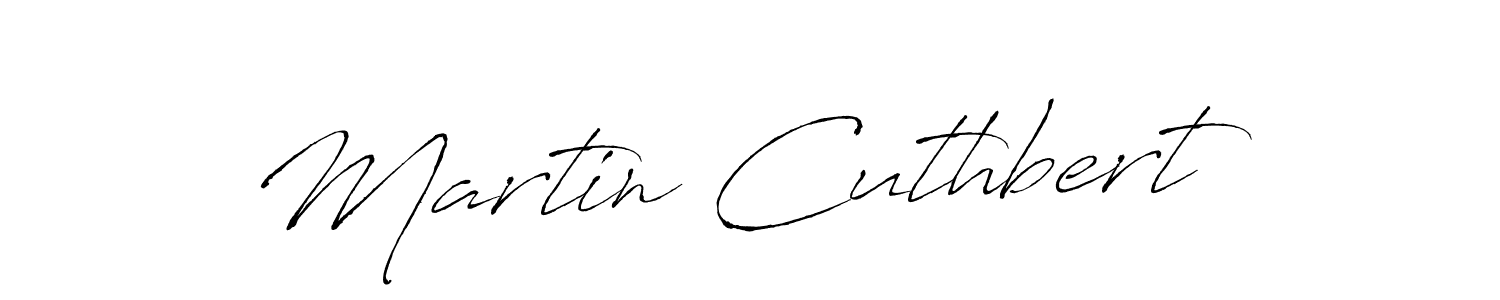 Design your own signature with our free online signature maker. With this signature software, you can create a handwritten (Antro_Vectra) signature for name Martin Cuthbert. Martin Cuthbert signature style 6 images and pictures png