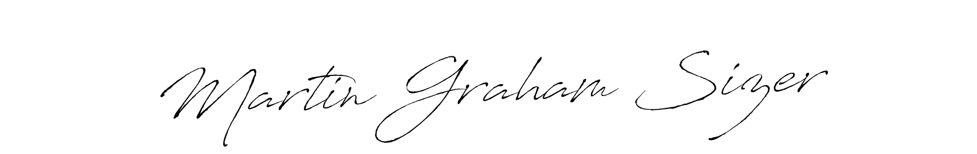 Use a signature maker to create a handwritten signature online. With this signature software, you can design (Antro_Vectra) your own signature for name Martin Graham Sizer. Martin Graham Sizer signature style 6 images and pictures png