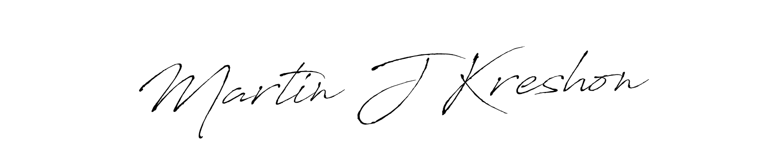 Antro_Vectra is a professional signature style that is perfect for those who want to add a touch of class to their signature. It is also a great choice for those who want to make their signature more unique. Get Martin J Kreshon name to fancy signature for free. Martin J Kreshon signature style 6 images and pictures png
