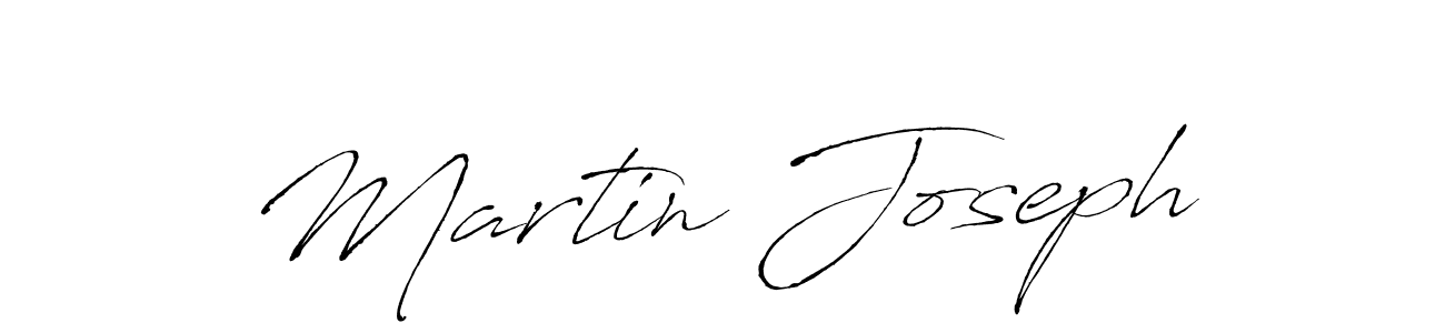 Make a beautiful signature design for name Martin Joseph. With this signature (Antro_Vectra) style, you can create a handwritten signature for free. Martin Joseph signature style 6 images and pictures png