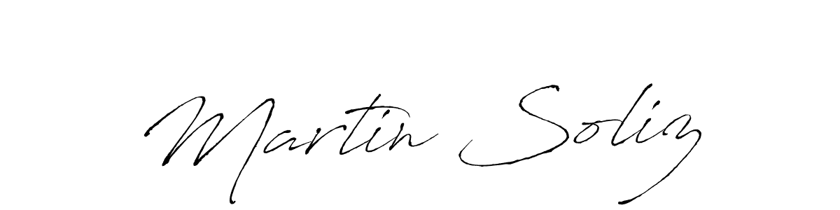 Martin Soliz stylish signature style. Best Handwritten Sign (Antro_Vectra) for my name. Handwritten Signature Collection Ideas for my name Martin Soliz. Martin Soliz signature style 6 images and pictures png