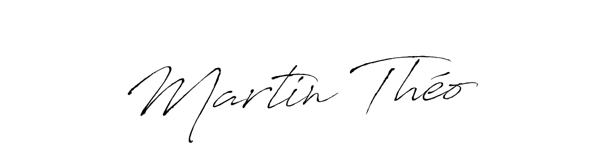 Make a beautiful signature design for name Martin Théo. With this signature (Antro_Vectra) style, you can create a handwritten signature for free. Martin Théo signature style 6 images and pictures png