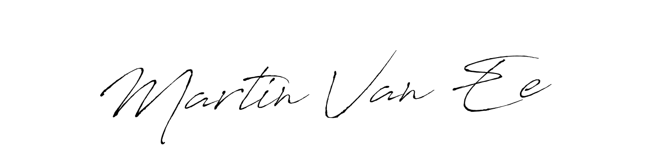 How to make Martin Van Ee name signature. Use Antro_Vectra style for creating short signs online. This is the latest handwritten sign. Martin Van Ee signature style 6 images and pictures png