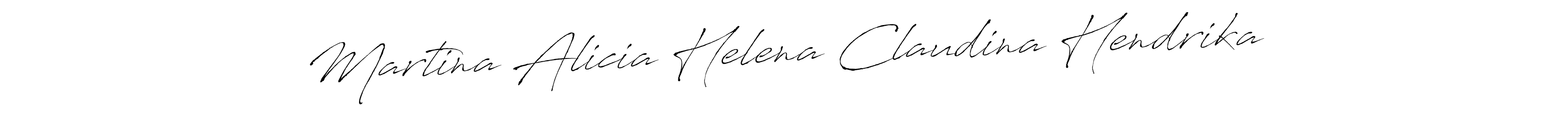 How to make Martina Alicia Helena Claudina Hendrika signature? Antro_Vectra is a professional autograph style. Create handwritten signature for Martina Alicia Helena Claudina Hendrika name. Martina Alicia Helena Claudina Hendrika signature style 6 images and pictures png