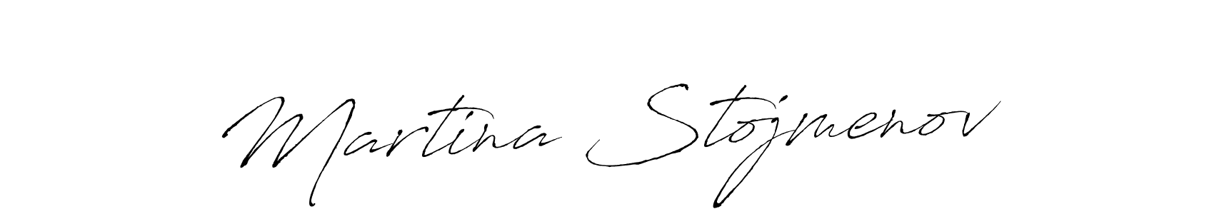 Martina Stojmenov stylish signature style. Best Handwritten Sign (Antro_Vectra) for my name. Handwritten Signature Collection Ideas for my name Martina Stojmenov. Martina Stojmenov signature style 6 images and pictures png