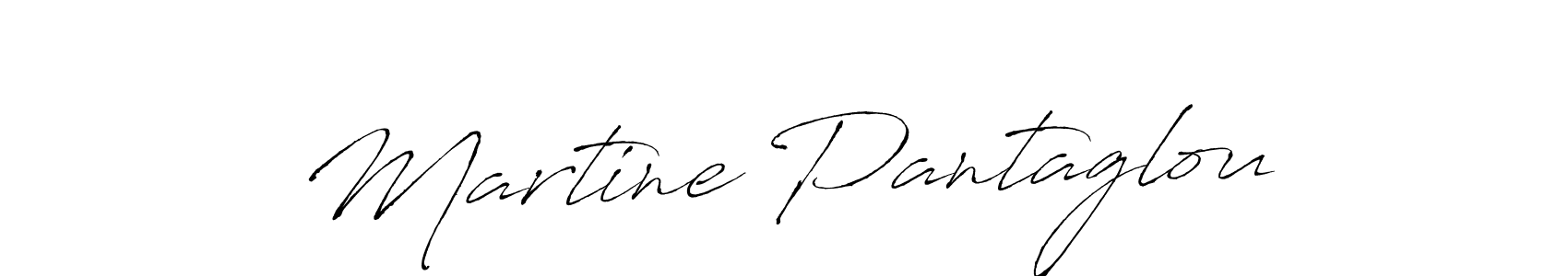 Also we have Martine Pantaglou name is the best signature style. Create professional handwritten signature collection using Antro_Vectra autograph style. Martine Pantaglou signature style 6 images and pictures png