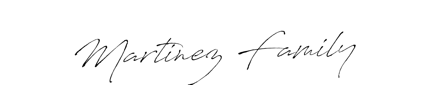 How to make Martinez Family name signature. Use Antro_Vectra style for creating short signs online. This is the latest handwritten sign. Martinez Family signature style 6 images and pictures png