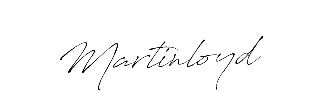 Martinloyd stylish signature style. Best Handwritten Sign (Antro_Vectra) for my name. Handwritten Signature Collection Ideas for my name Martinloyd. Martinloyd signature style 6 images and pictures png