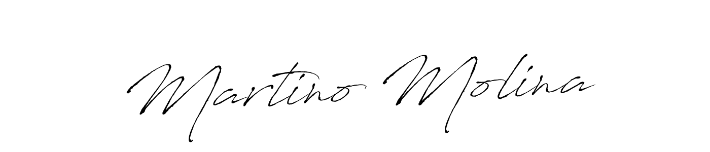 Use a signature maker to create a handwritten signature online. With this signature software, you can design (Antro_Vectra) your own signature for name Martino Molina. Martino Molina signature style 6 images and pictures png
