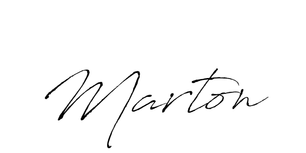 How to make Marton name signature. Use Antro_Vectra style for creating short signs online. This is the latest handwritten sign. Marton signature style 6 images and pictures png