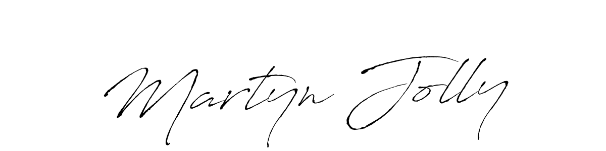 Create a beautiful signature design for name Martyn Jolly. With this signature (Antro_Vectra) fonts, you can make a handwritten signature for free. Martyn Jolly signature style 6 images and pictures png
