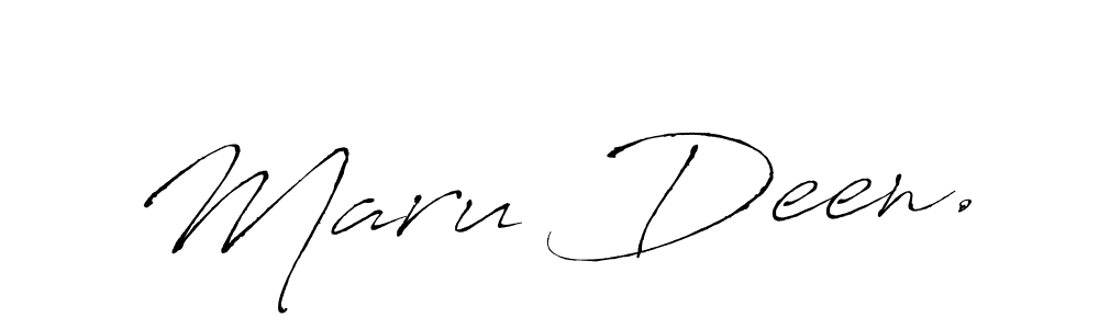 Also we have Maru Deen. name is the best signature style. Create professional handwritten signature collection using Antro_Vectra autograph style. Maru Deen. signature style 6 images and pictures png