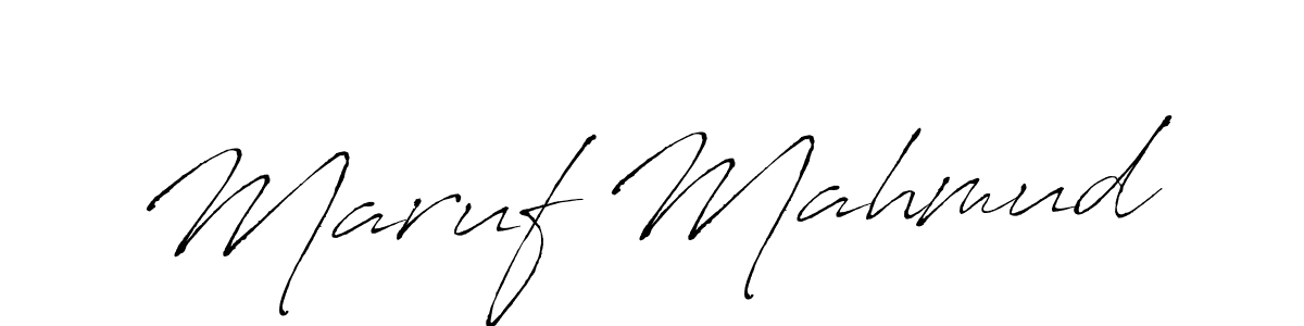 You can use this online signature creator to create a handwritten signature for the name Maruf Mahmud. This is the best online autograph maker. Maruf Mahmud signature style 6 images and pictures png