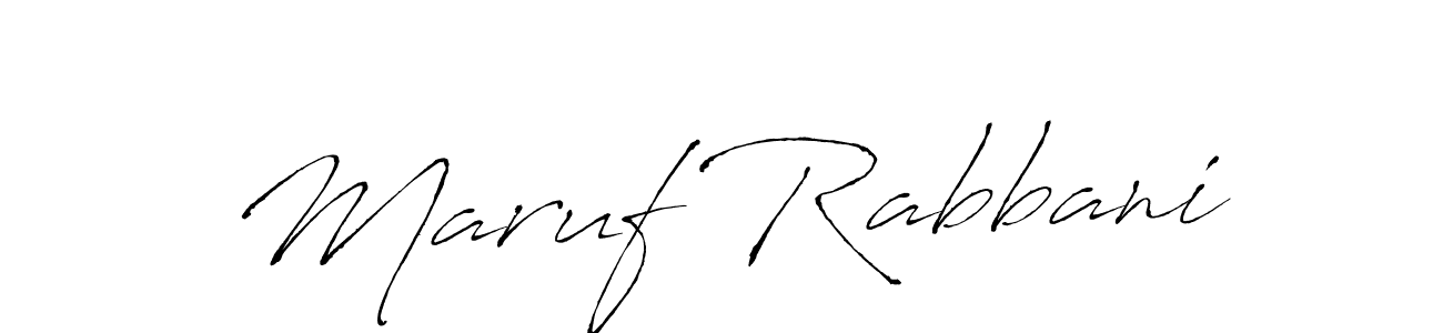 Also You can easily find your signature by using the search form. We will create Maruf Rabbani name handwritten signature images for you free of cost using Antro_Vectra sign style. Maruf Rabbani signature style 6 images and pictures png