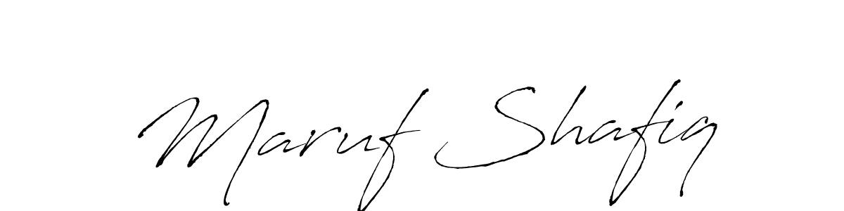 This is the best signature style for the Maruf Shafiq name. Also you like these signature font (Antro_Vectra). Mix name signature. Maruf Shafiq signature style 6 images and pictures png
