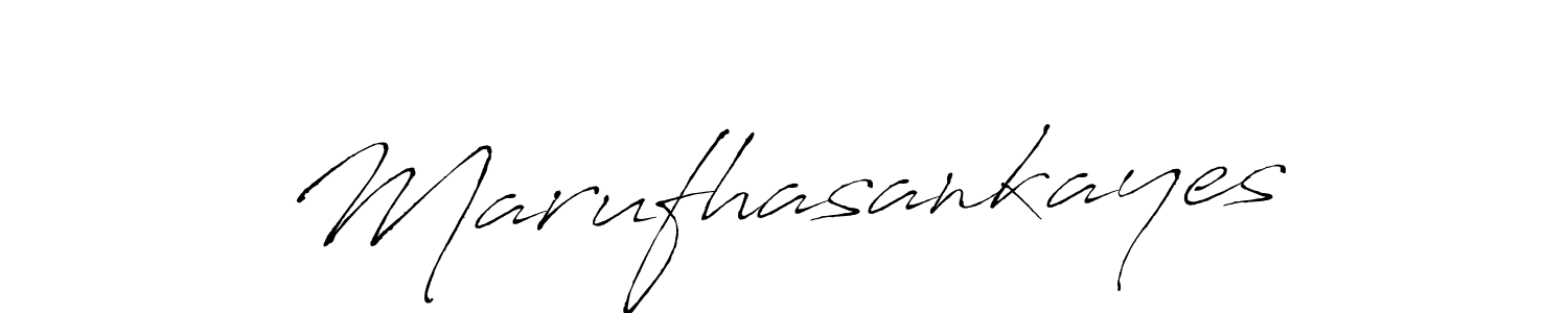 Here are the top 10 professional signature styles for the name Marufhasankayes. These are the best autograph styles you can use for your name. Marufhasankayes signature style 6 images and pictures png