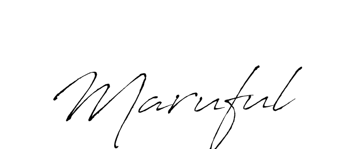 Check out images of Autograph of Maruful name. Actor Maruful Signature Style. Antro_Vectra is a professional sign style online. Maruful signature style 6 images and pictures png