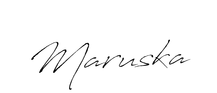 The best way (Antro_Vectra) to make a short signature is to pick only two or three words in your name. The name Maruska include a total of six letters. For converting this name. Maruska signature style 6 images and pictures png