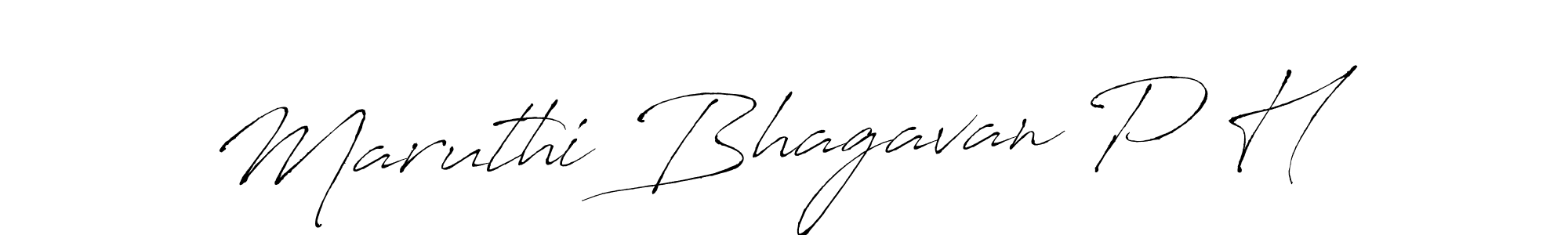 Also You can easily find your signature by using the search form. We will create Maruthi Bhagavan P H name handwritten signature images for you free of cost using Antro_Vectra sign style. Maruthi Bhagavan P H signature style 6 images and pictures png