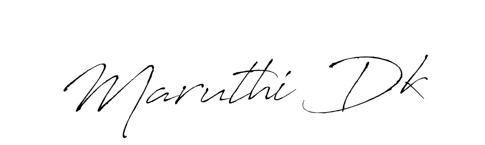 Similarly Antro_Vectra is the best handwritten signature design. Signature creator online .You can use it as an online autograph creator for name Maruthi Dk. Maruthi Dk signature style 6 images and pictures png