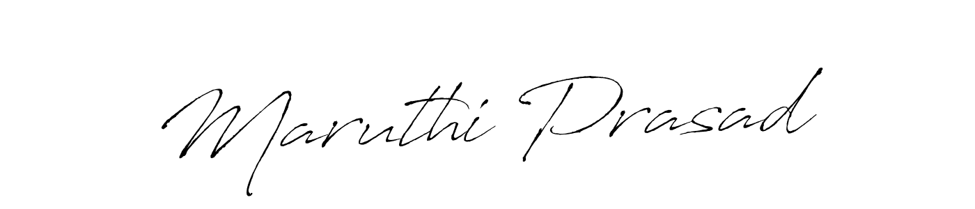 Use a signature maker to create a handwritten signature online. With this signature software, you can design (Antro_Vectra) your own signature for name Maruthi Prasad. Maruthi Prasad signature style 6 images and pictures png