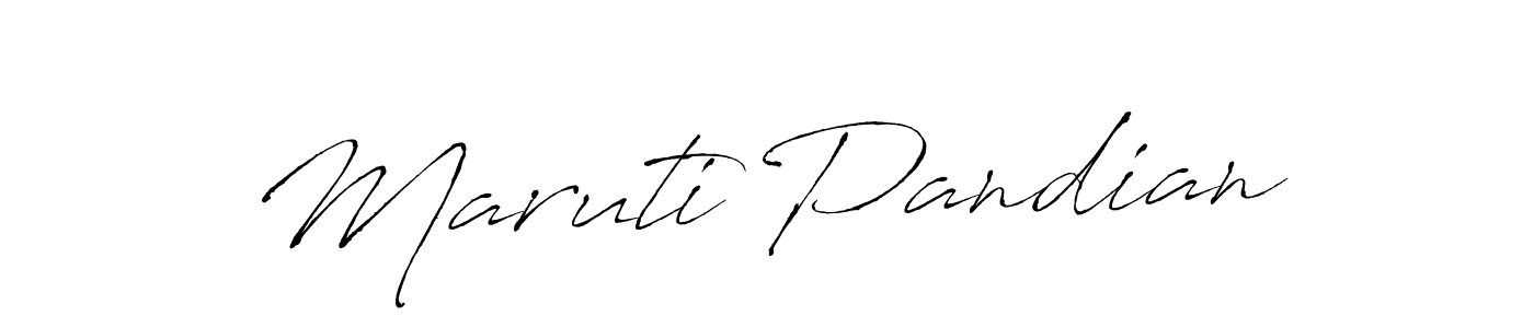 Use a signature maker to create a handwritten signature online. With this signature software, you can design (Antro_Vectra) your own signature for name Maruti Pandian. Maruti Pandian signature style 6 images and pictures png
