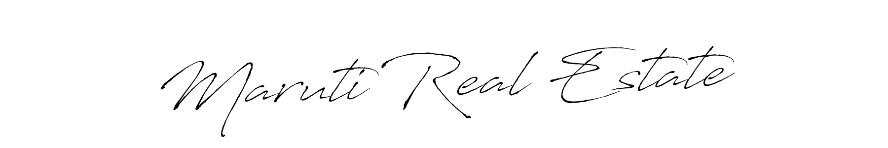 Antro_Vectra is a professional signature style that is perfect for those who want to add a touch of class to their signature. It is also a great choice for those who want to make their signature more unique. Get Maruti Real Estate name to fancy signature for free. Maruti Real Estate signature style 6 images and pictures png