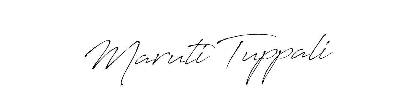Also we have Maruti Tuppali name is the best signature style. Create professional handwritten signature collection using Antro_Vectra autograph style. Maruti Tuppali signature style 6 images and pictures png