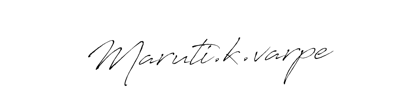 Use a signature maker to create a handwritten signature online. With this signature software, you can design (Antro_Vectra) your own signature for name Maruti.k.varpe. Maruti.k.varpe signature style 6 images and pictures png
