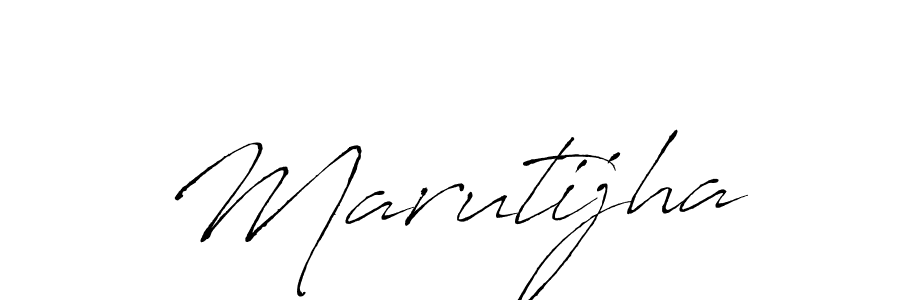 Design your own signature with our free online signature maker. With this signature software, you can create a handwritten (Antro_Vectra) signature for name Marutijha. Marutijha signature style 6 images and pictures png
